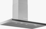 Load image into Gallery viewer, Bosch 4 wall-mounted cooker hood 90cm Stainless Steel DWB97FM50I
