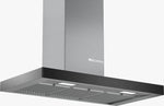 Load image into Gallery viewer, Bosch 4 wall-mounted cooker hood 90cm Stainless Steel DWB098G50I
