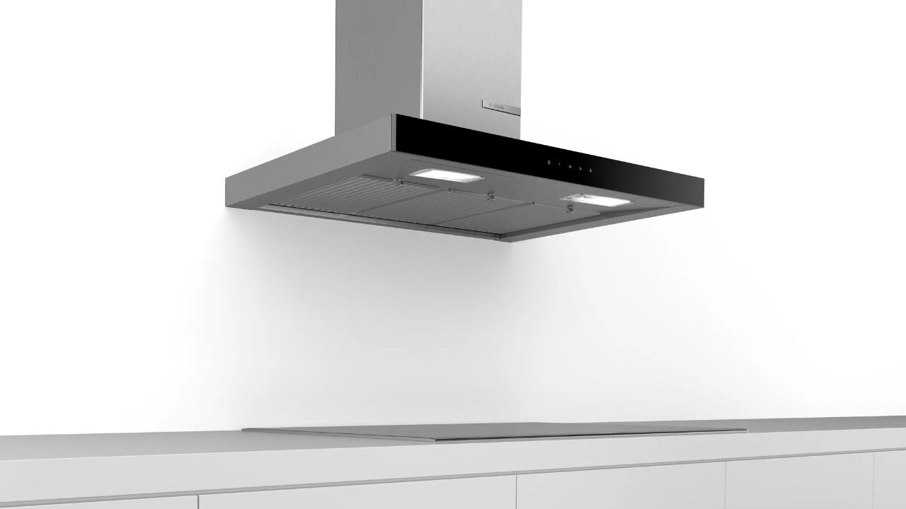 Bosch 4 wall-mounted cooker hood 90cm Stainless Steel DWB098G50I