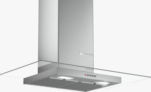Bosch 2 wall-mounted cooker hood90 cm clear glass DWG098D50I