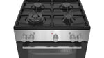 गैलरी व्यूवर में इमेज लोड करें, Bosch 2 Freestanding gas cookerStainless steel HGU020L50
