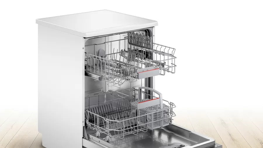 Bosch 6 free-standing dishwasher60 cm White SMS6ITW00I