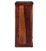 Load image into Gallery viewer, Detec™ Solid Wood Bar Cabinet In Honey Oak Finish
