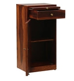 Load image into Gallery viewer, Detec™ Solid Wood Bar Cabinet In Honey Oak Finish
