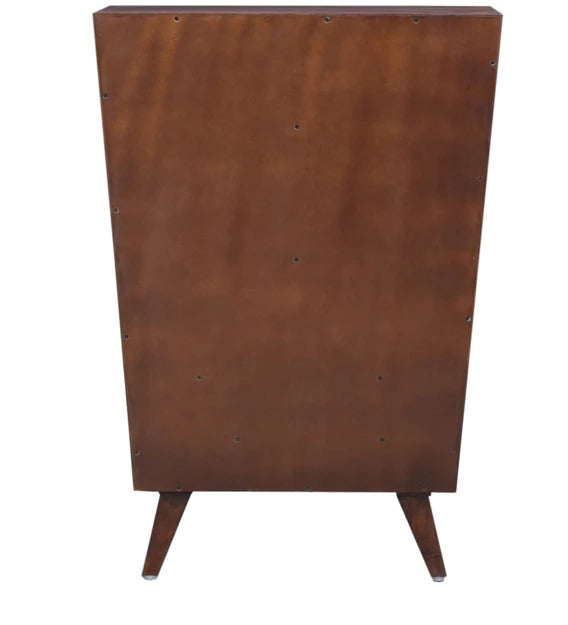 Detec™ Solid Wood Bar Cabinet in Provincial Teak Finish