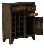 Load image into Gallery viewer, Detec™ Bar Cabinet Acacia Wood Material
