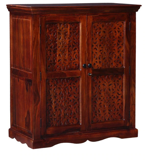 Detec™ Solid Wood Bar Cabinet Ingenious Art