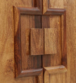 गैलरी व्यूवर में इमेज लोड करें, Detec™ Solid Wood Bar Cabinet In Rustic Teak Finish
