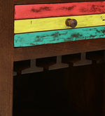 Load image into Gallery viewer, Detec™ Solid Wood Bar Cabinet in Multi Colour
