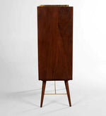 Load image into Gallery viewer, Detec™ Bar Cabinet In Autumn Brown Finish

