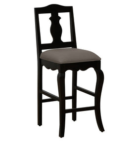 Detec™ Solid Wood Bar Stool With Full Back Style