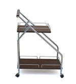 Load image into Gallery viewer, Detec™ Metal Bar Trolley in Brown Colour
