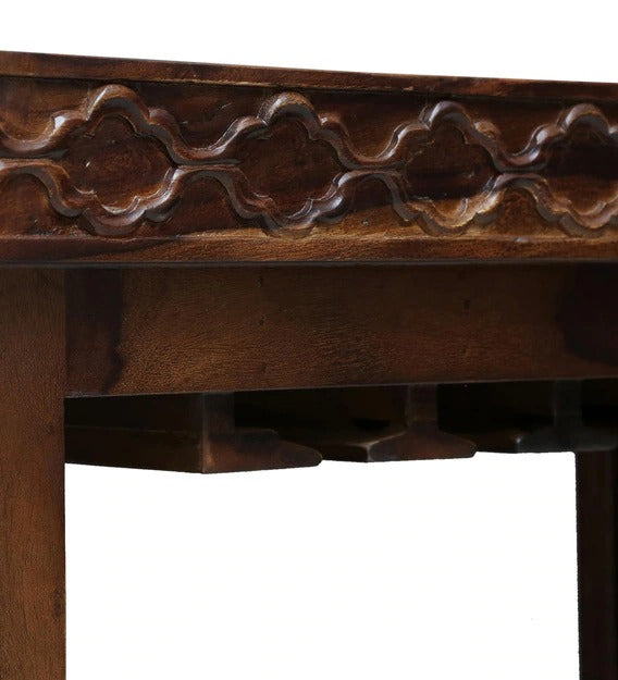 Detec™ Solid Wood Wine Rack In Provincial Teak Finish