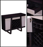 Load image into Gallery viewer, Detec™ Solid Wood Wine Rack in Olive Grey Finish
