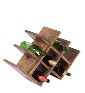 Detec™ Wine Racks in Teak Finish