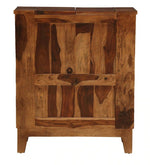 Load image into Gallery viewer, Detec™ Solid Wood Wine Rack In Rustic Teak Finish
