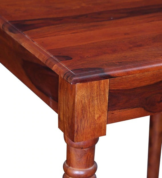 Detec™ Solid Wood Bar Table Set In Honey Oak Finish
