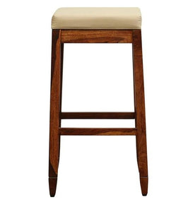 Detec™ Solid Wood Bar Stool In Honey Oak Finish