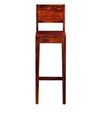 Load image into Gallery viewer, Detec™ Solid Wood Bar Stool in Honey Oak Finish

