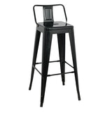 Load image into Gallery viewer, Detec™ Barstool in Black Colour Metal Material
