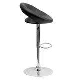 गैलरी व्यूवर में इमेज लोड करें, Detec™ Leatherette Material Bar Chair in Black Colour

