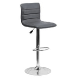 Load image into Gallery viewer, Detec™ Swivel Bar Stool in Dark Gray Colour
