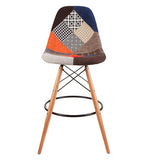 Load image into Gallery viewer, Detec™ Small Patchwork Bar Stool in Multicolour
