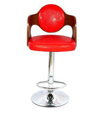 Load image into Gallery viewer, Detec™ Bar Stool in Red Colour With High Quality Range, Compact Design

