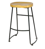 Load image into Gallery viewer, Detec™ Barstool in Camel Colour
