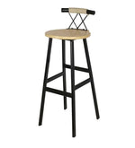 Load image into Gallery viewer, Detec™ Antique Low Back Bar Stool
