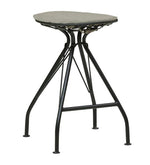 Load image into Gallery viewer, Detec™ Bar Stool In Black Finish With Iron Material
