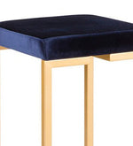गैलरी व्यूवर में इमेज लोड करें, Detec™ Bar stool in Blue Colour With Golden finsih
