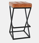 Load image into Gallery viewer, Detec™ Bar stool in Tan Colour
