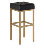 गैलरी व्यूवर में इमेज लोड करें, Detec™ Backless Comfortable Bar stool in Black Colour
