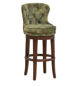 Detec™ Upholstered Bar Stool With Teak Wood