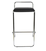 Load image into Gallery viewer, Detec™ Leatherette Bar Stool in Black Colour
