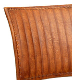 गैलरी व्यूवर में इमेज लोड करें, Detec™ Metal Bar Stool In Brown Colour Leather Material
