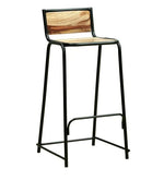 Load image into Gallery viewer, Detec™ Metal Bar Stool In Natural Finish
