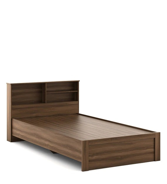 Detec™ Single Bed in Walnut Bronze Colour