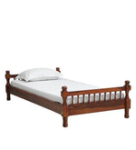 Load image into Gallery viewer, Detec™ Solid Wood Single Bed In Honey Oak Finish
