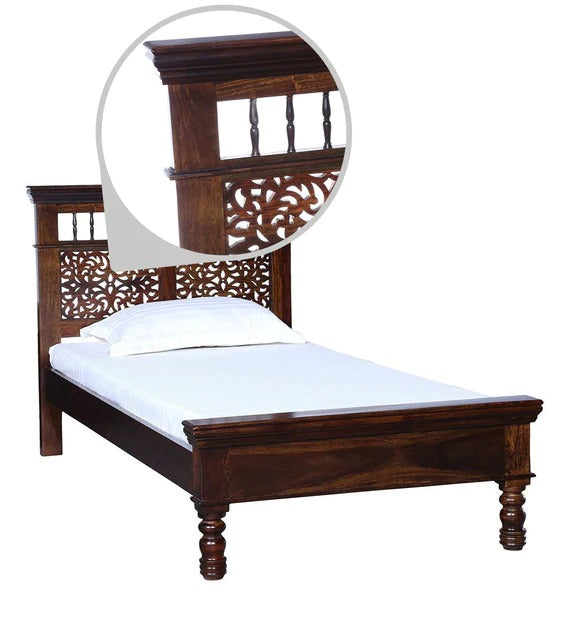 Detec™ Modern Solid Wood Single Bed