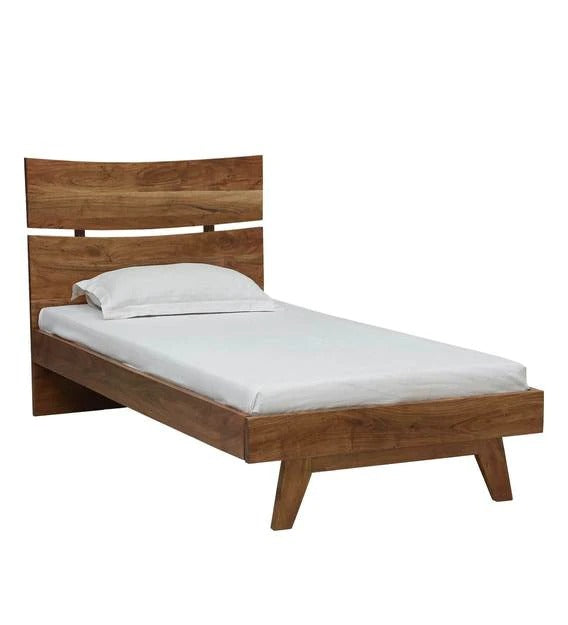 Detec™ Solid Wood Single Bed in Acacia Natural Finish