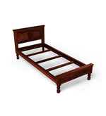 Load image into Gallery viewer, Detec™ Solid Wood Single Bed In Honey Oak Finish
