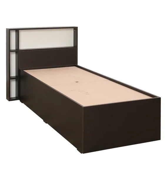 Detec™ Single Bed with Storage in Wenge Finish