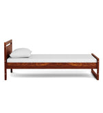 Load image into Gallery viewer, Detec™ Solid Wood Single Bed with Storage in Provincial Teak Finish
