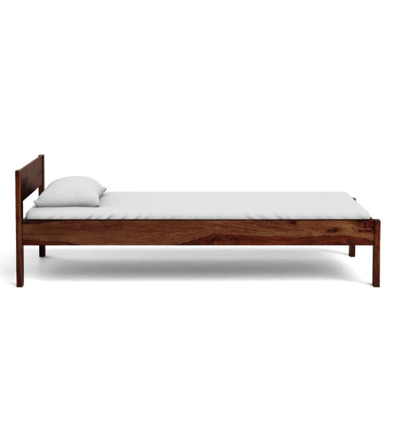 Detec™ Solid Wood Single Bed With No Storage