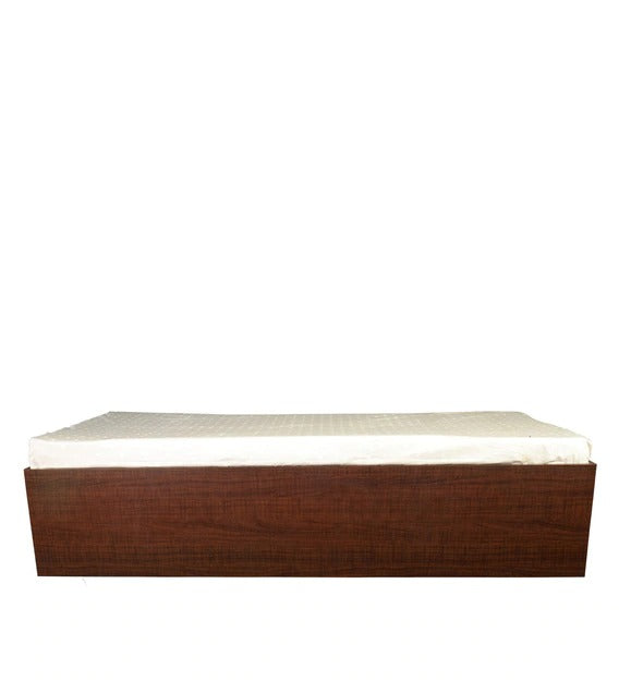 Detec™ Single Size Bed with Drawer Storage in Suede Finish