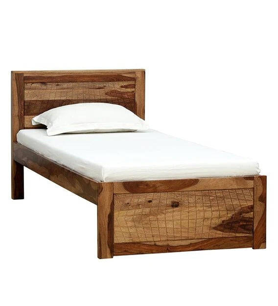 Detec™ Solid Wood Single Bed For Bedroom Type