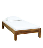 गैलरी व्यूवर में इमेज लोड करें, Detec™ Solid Wood Single Bed in Rustic Teak Finish
