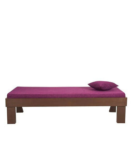 Detec™ Single Bed with Purple Mattress & Cushion